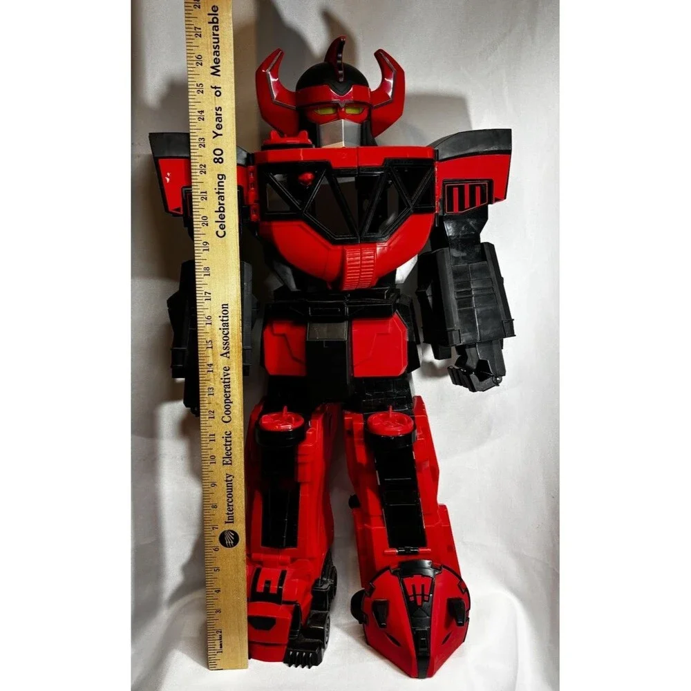 Fisher-Price Imaginext Power Rangers Red & Black Morphin Megazord Playset RARE